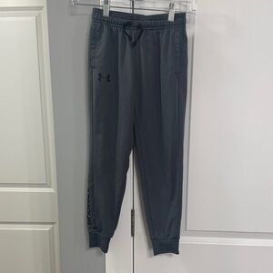Under Armour Gray Kids' Athletic Joggers